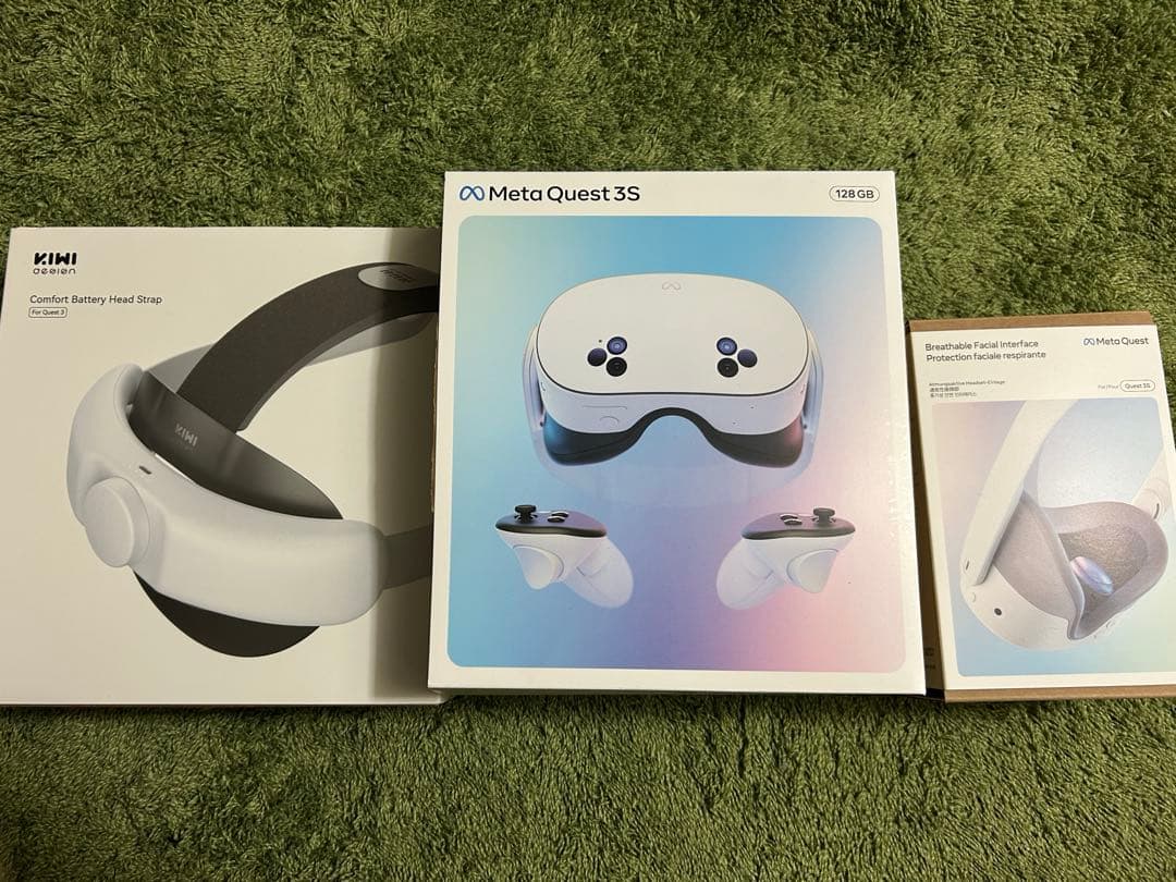  Quest 3S 128GB バッテリーストラップ,フェイスストラップ
