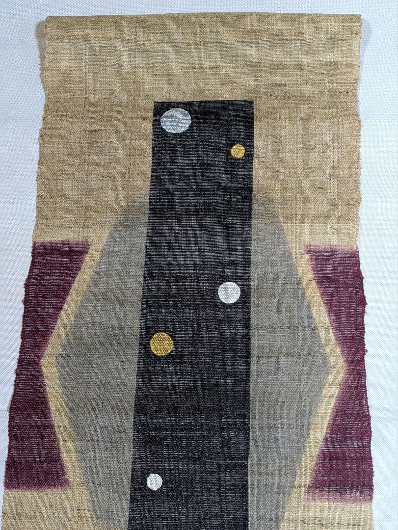 aw548★のれん2点 京都　佐今　高級暖簾　麻のれん　草木染 本藍染　麻