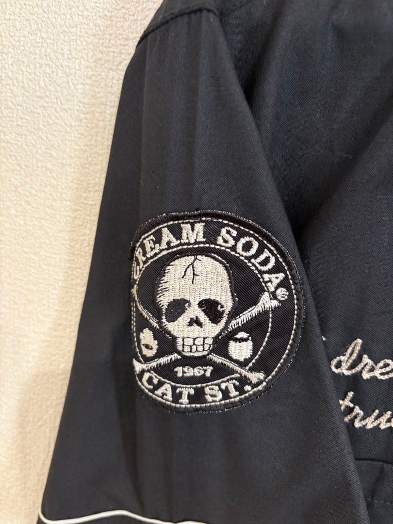 CREAM SODA スカルデザインシャツ Mサイズ