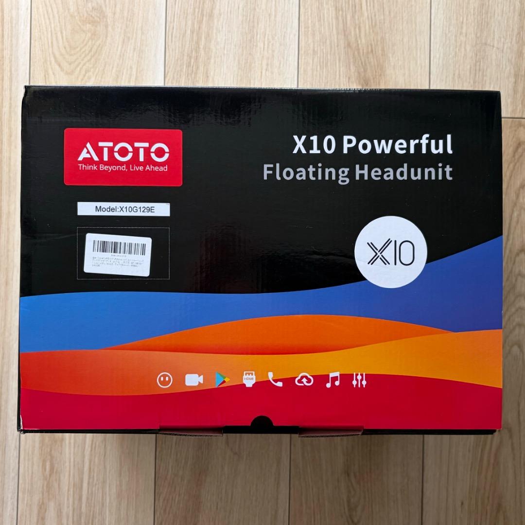 【新品‼️】ATOTO X10 12.95インチ 8/128GB カメラおまけ