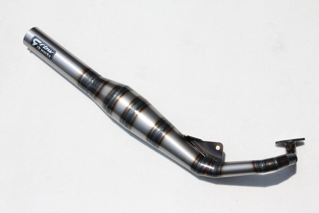 rb-works☆新品☆スズキZZ/レッツⅡ用ショットガンチャンバー(マフラー)