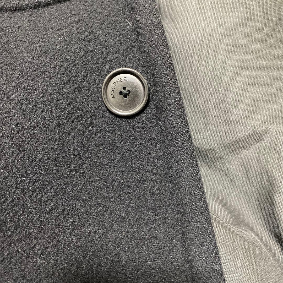 お値下げマカフィー パイルメルトンオーバーサイズドコート チェスターコート 36