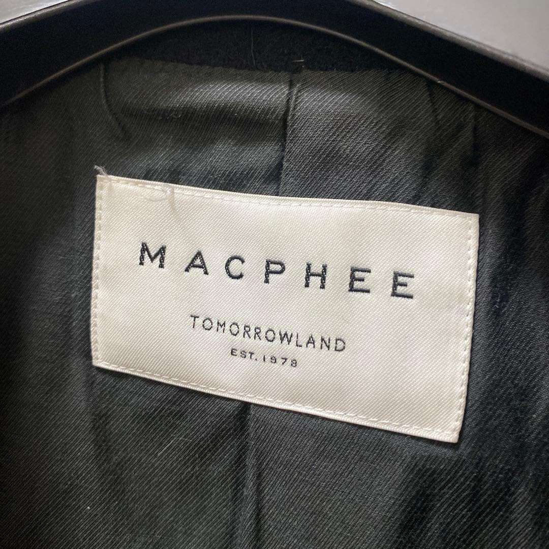 お値下げマカフィー パイルメルトンオーバーサイズドコート チェスターコート 36