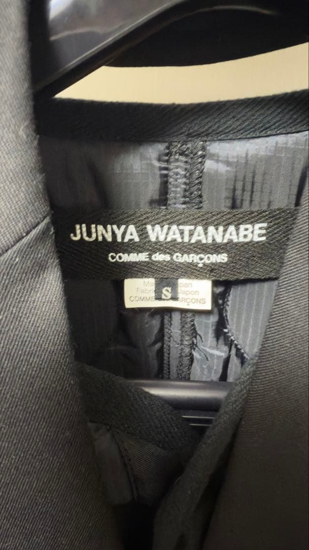 S*E様 JUNYA WATANABE キルティングジャケット S ブラック