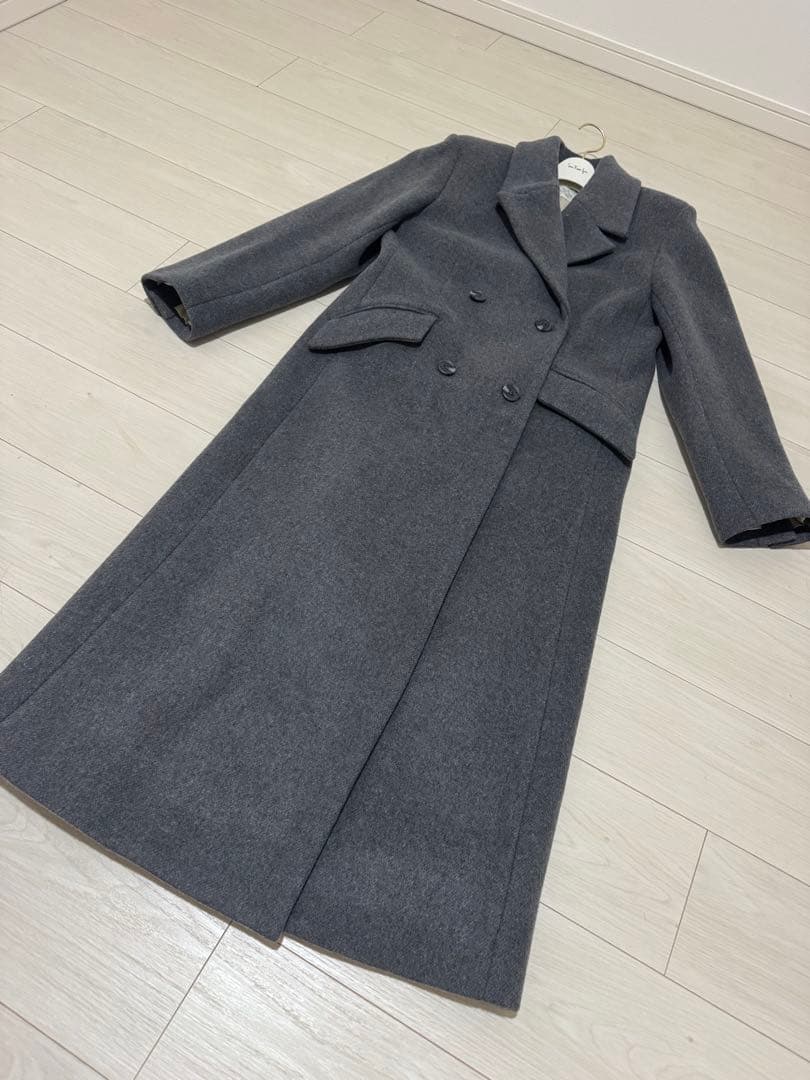 searoomlynn 2FACE Woolダブルロングコート