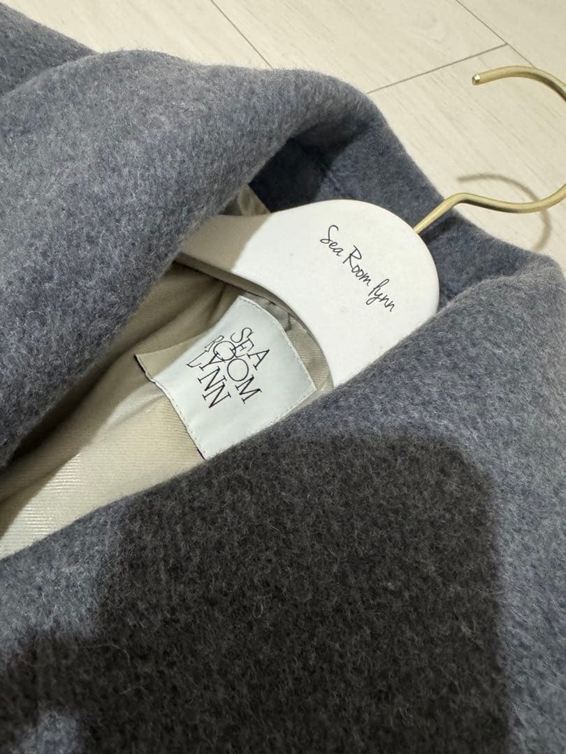 searoomlynn 2FACE Woolダブルロングコート