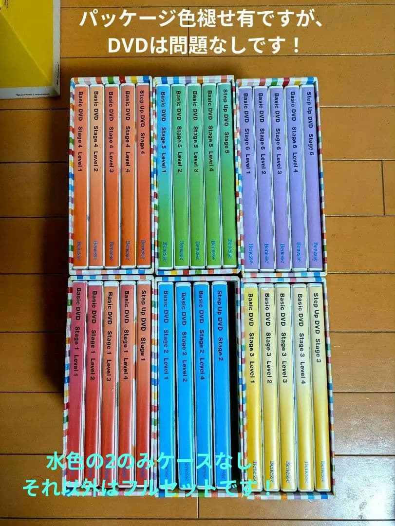 【未使用品多数！】正規購入　ベネッセ　ワールドワイドキッズ　教材セット