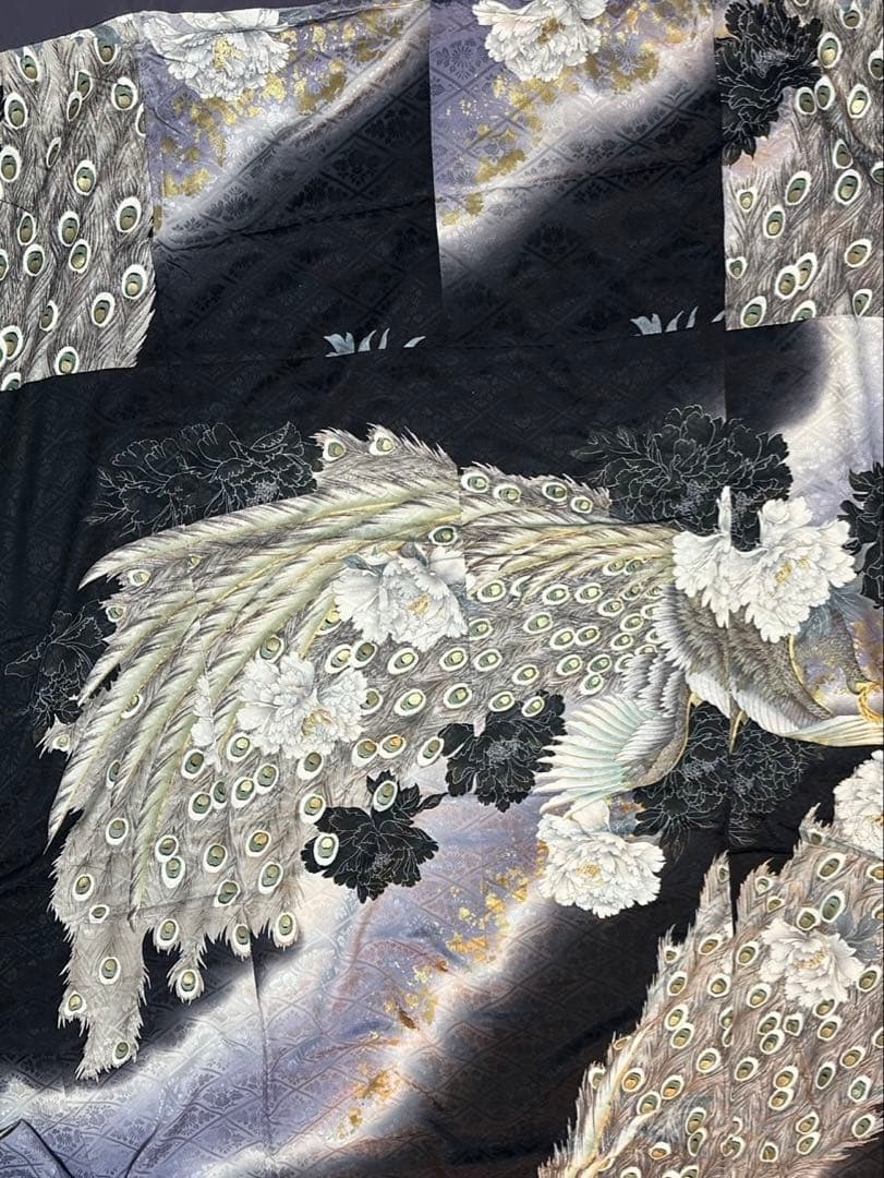 女着物　大衆演劇　舞台衣装　コスプレ　裾引き