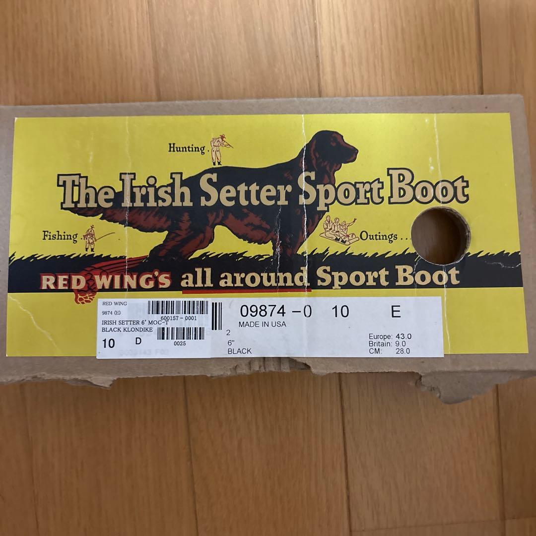 レッドウィング アイリッシュセッター 犬タグ アメリカ製 茶芯レザー