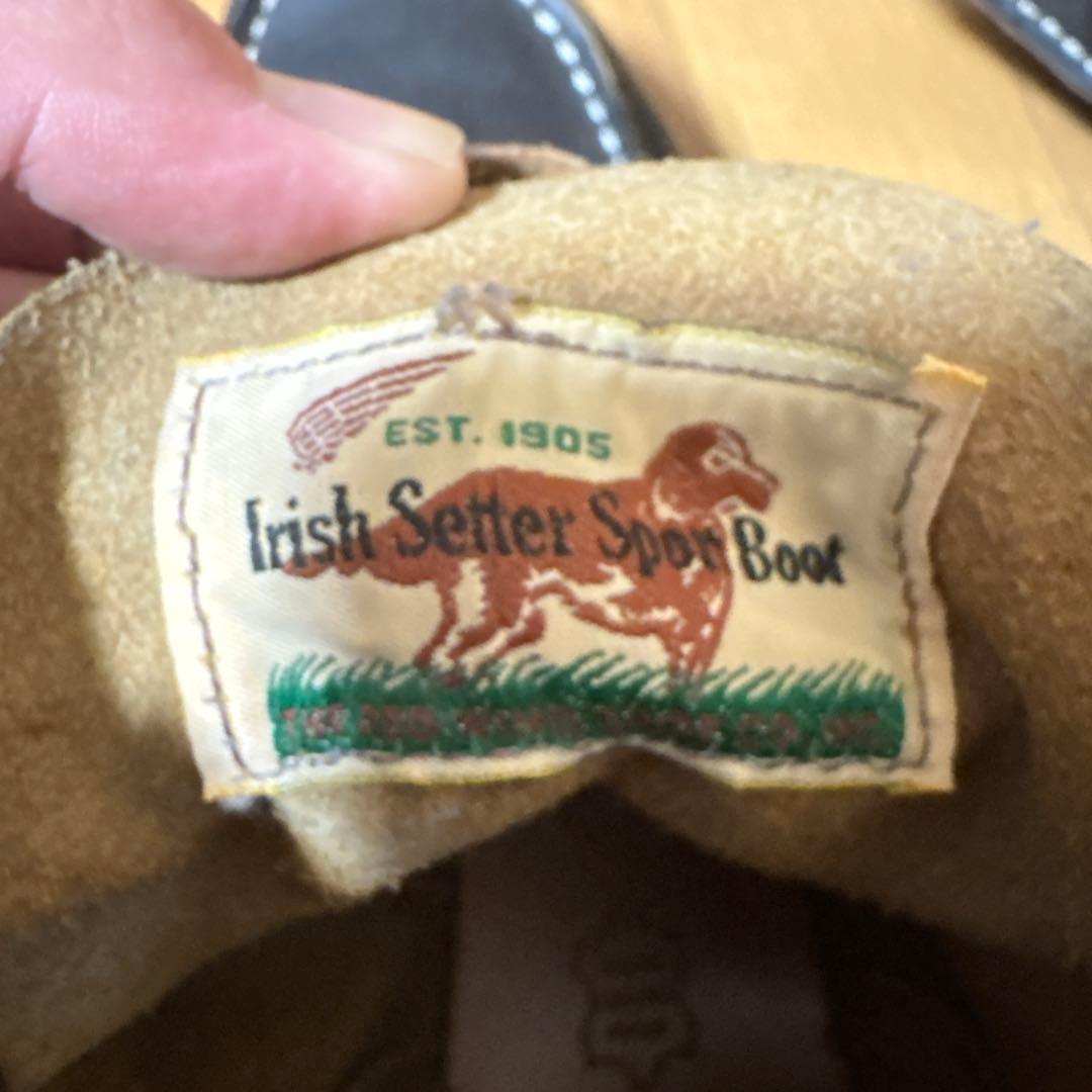 レッドウィング アイリッシュセッター 犬タグ アメリカ製 茶芯レザー