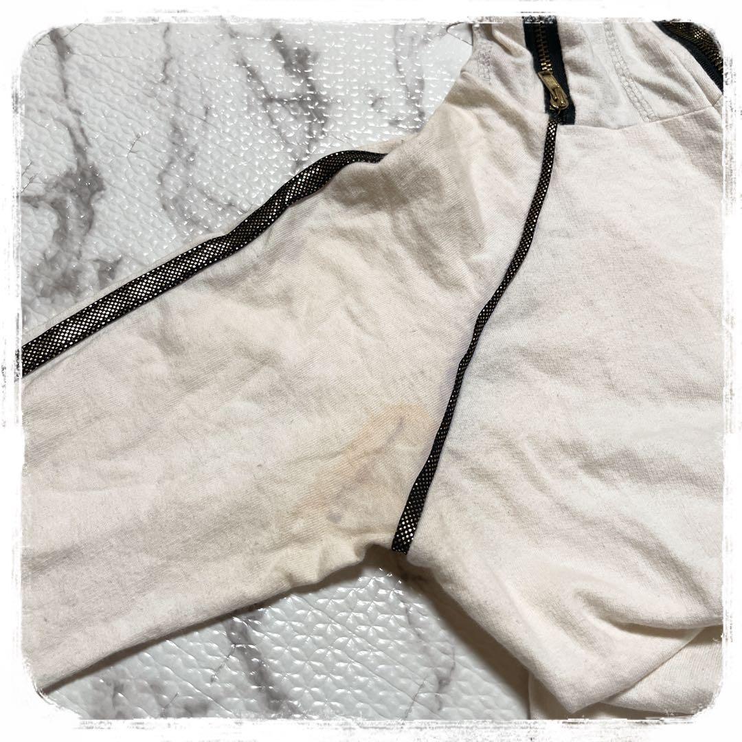 L*i様 ⭐️A360⭐️ d.i.a ♥ スカル ライン ギラギラ ジップアッ