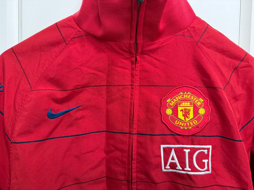 超美品 Nike ナイキ マンチェスター ユナイテッド トラック ジャケット M