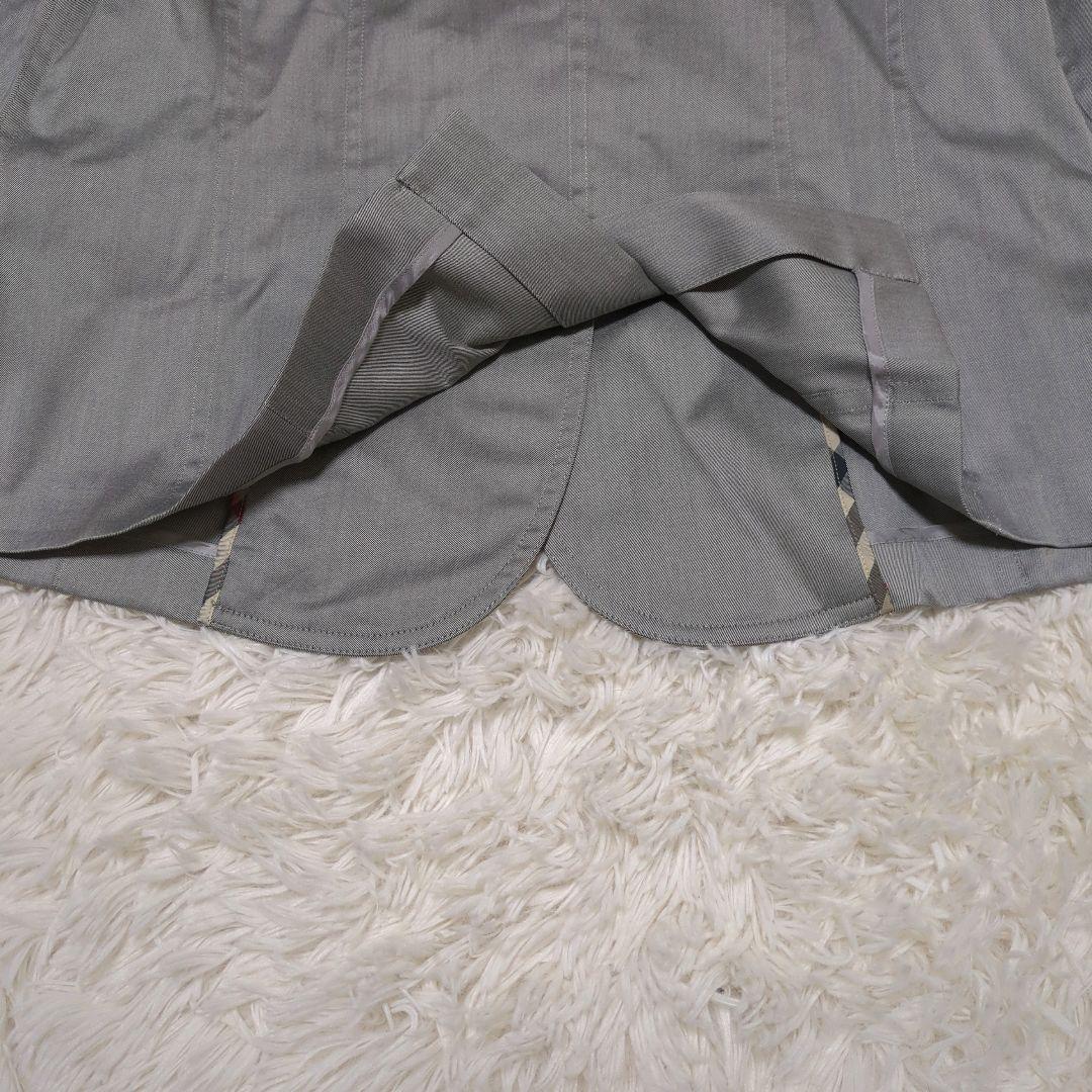 美品　バーバリーロンドン　テーラードジャケット　ノバチェック　大きいサイズ　44