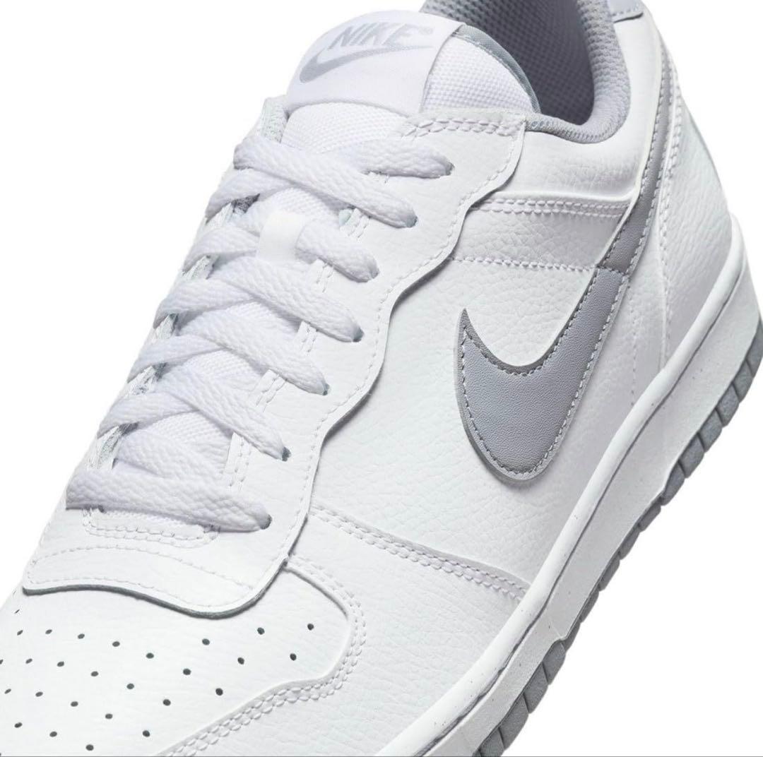 ［ナイキ】ビッグローNIKE BIGLOWホワイト/グレー [26.5￼ cm]