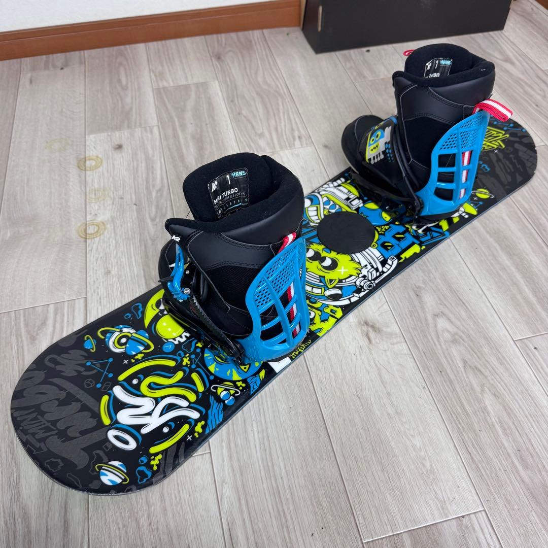 専用K2 MINIターボ スノーボードセット 90cmキッズスノーボード