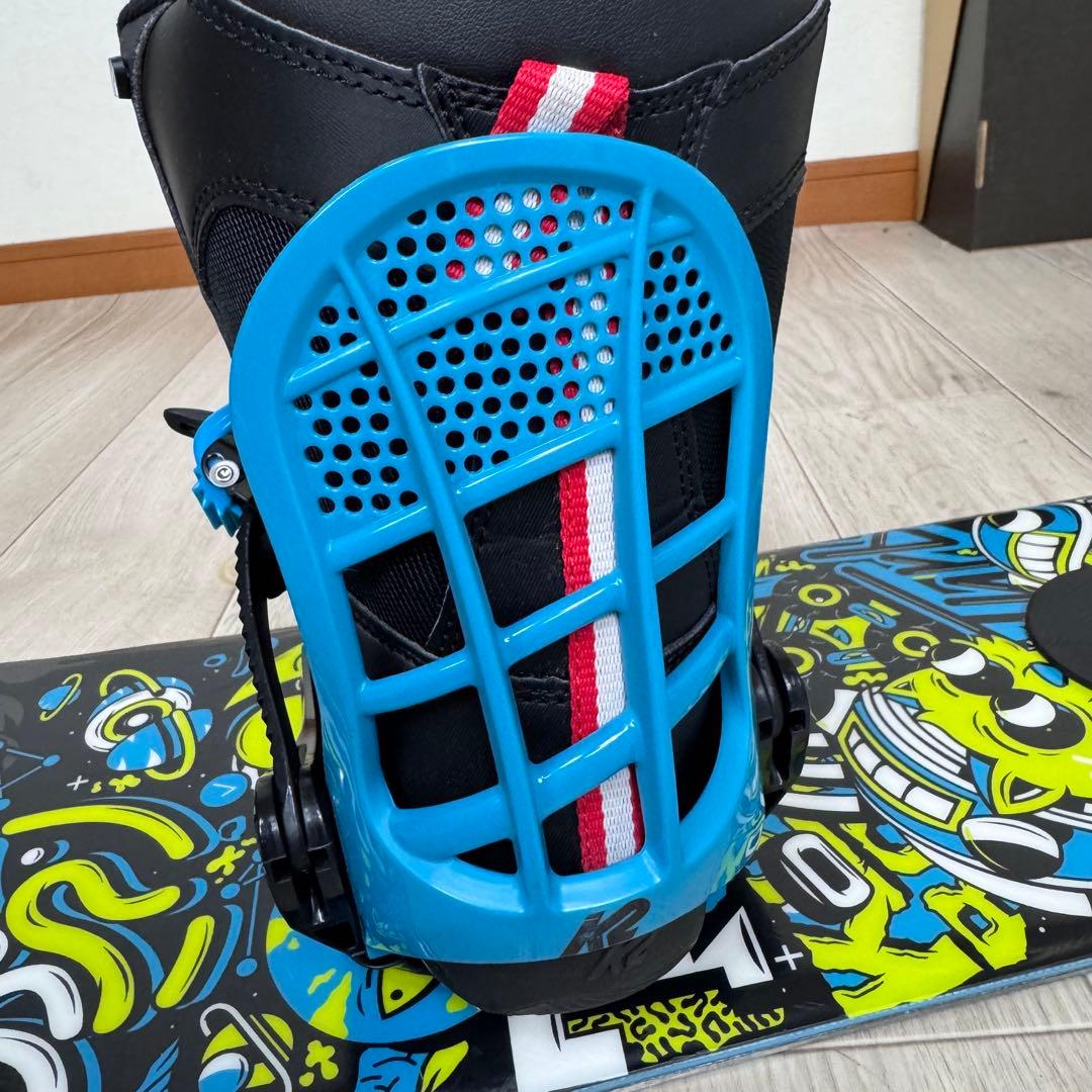 専用K2 MINIターボ スノーボードセット 90cmキッズスノーボード