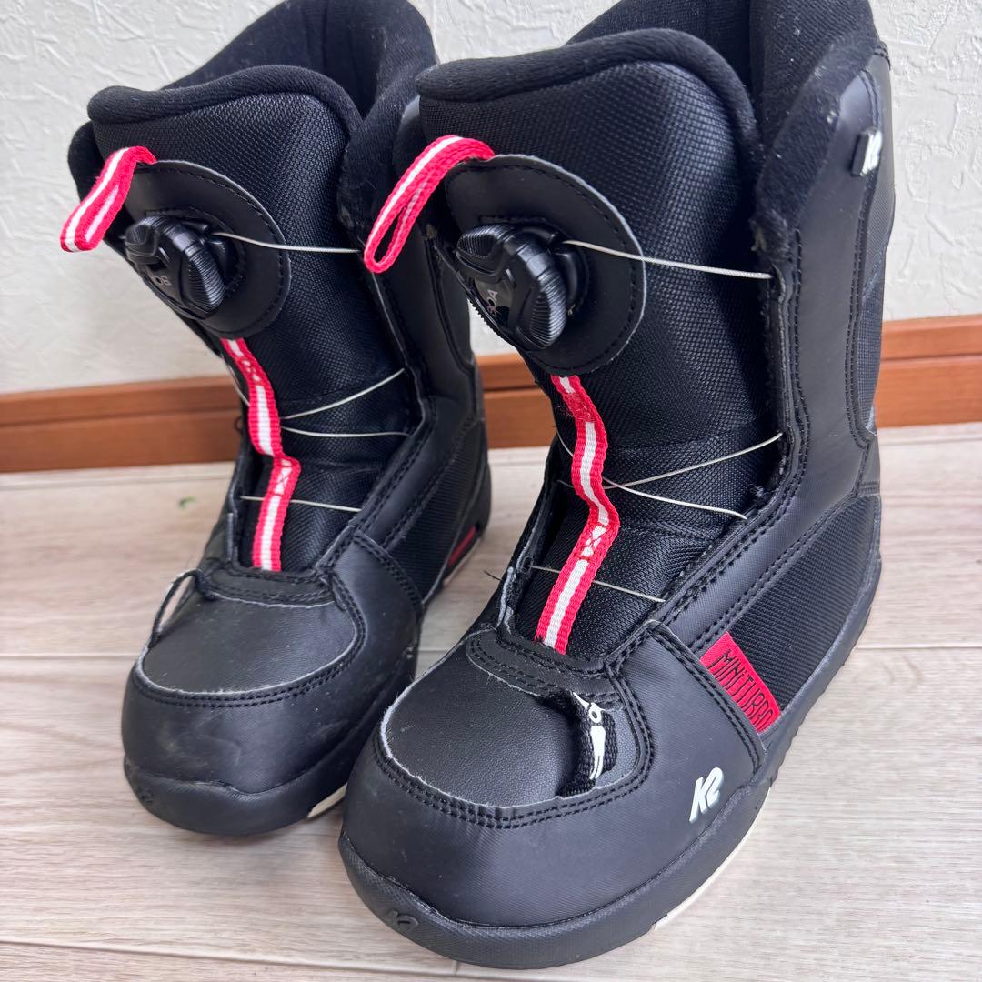 専用K2 MINIターボ スノーボードセット 90cmキッズスノーボード