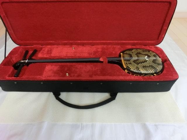 良質な沖縄三線用セミハードケース　持ち運び便利な上等ケース　新品未使用　送料無料