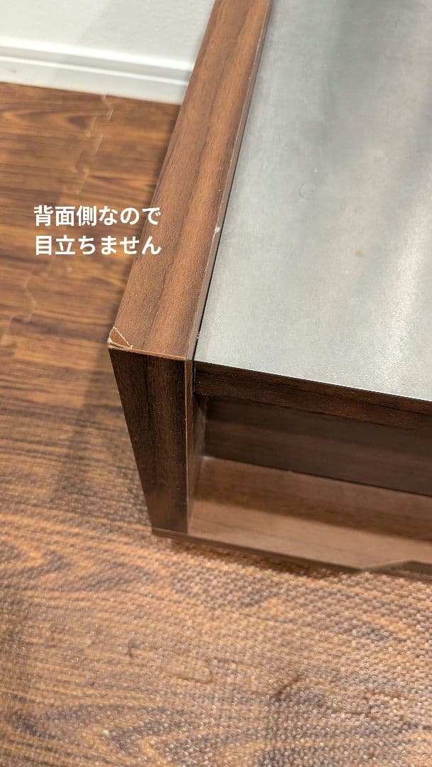 【LOWYA】幅140cm 日本製 ステンレス天板 ローボード テレビ台