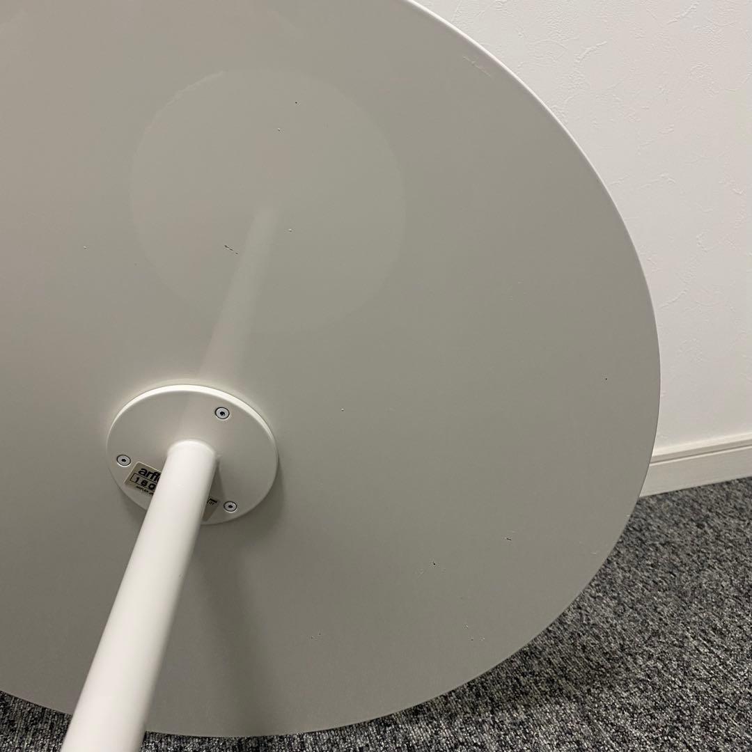 arflex LITS リッツ サイドテーブル 白 φ55cm H45cm