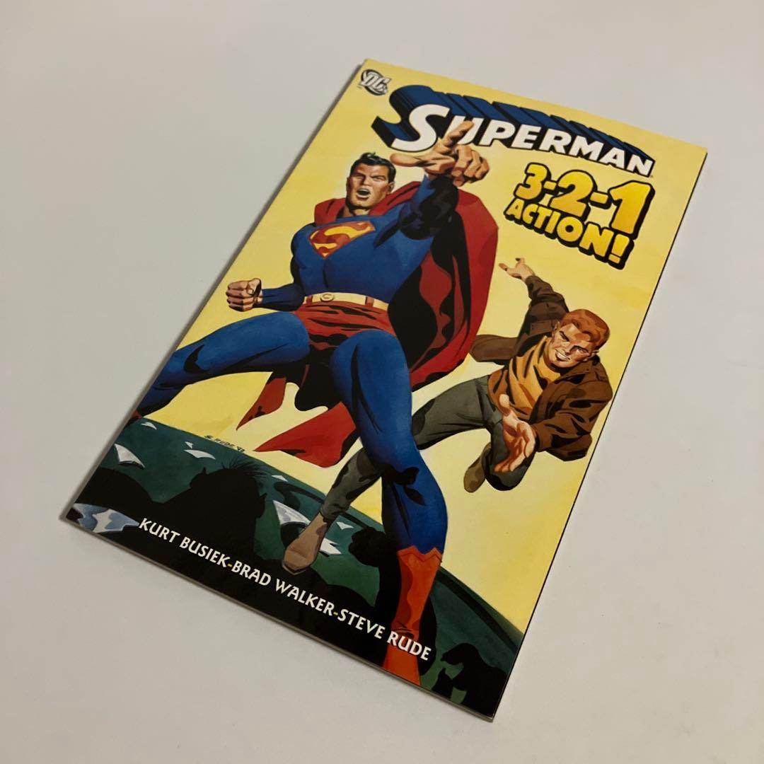 アメコミ・英語　スーパーマン　SUPERMAN 3-2-1 ACTION!