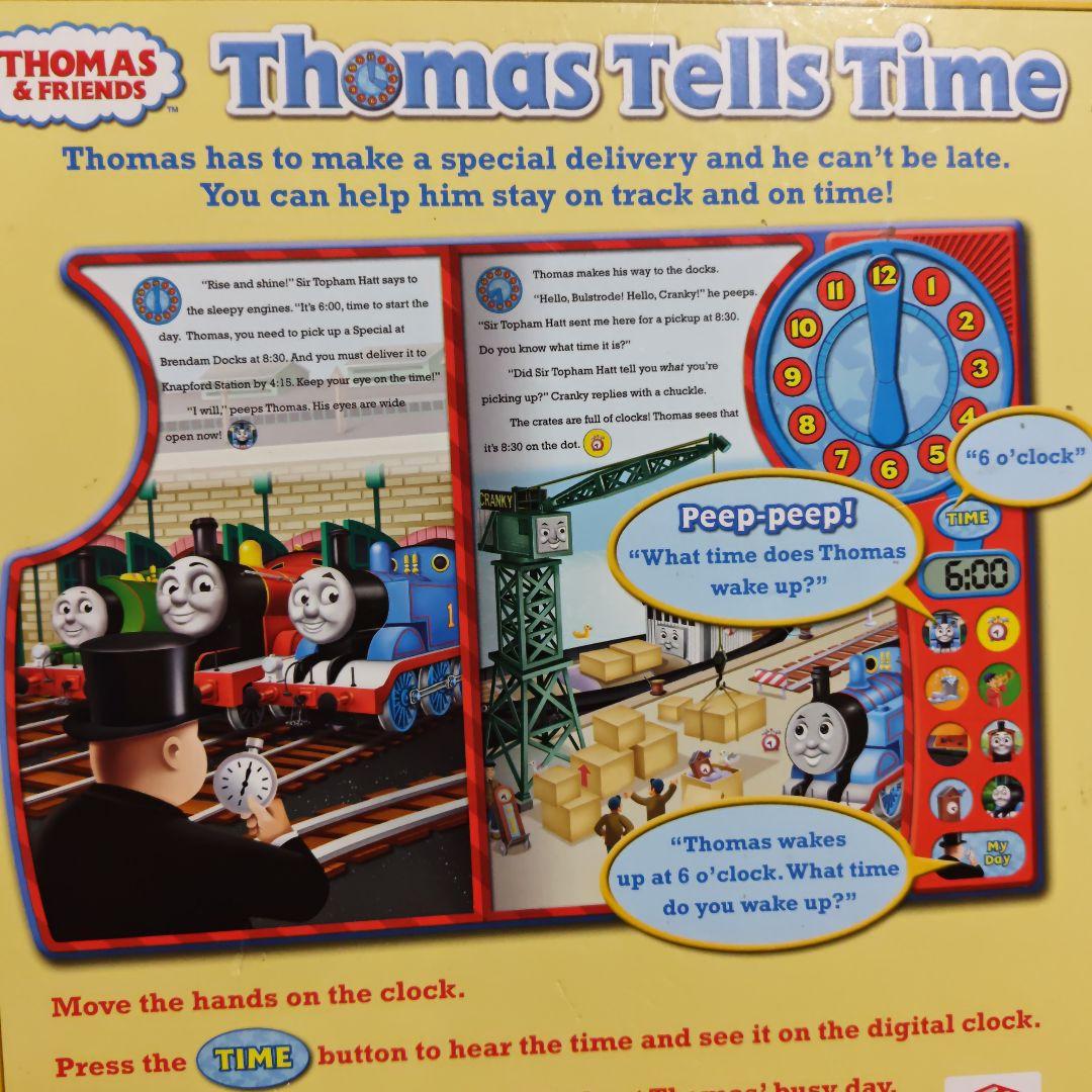 トーマスの時間を学ぶ絵本　　洋書