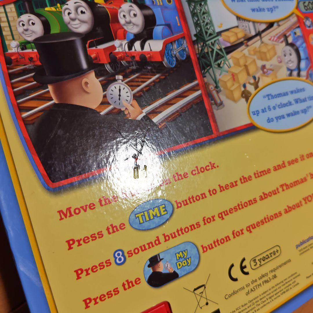 トーマスの時間を学ぶ絵本　　洋書