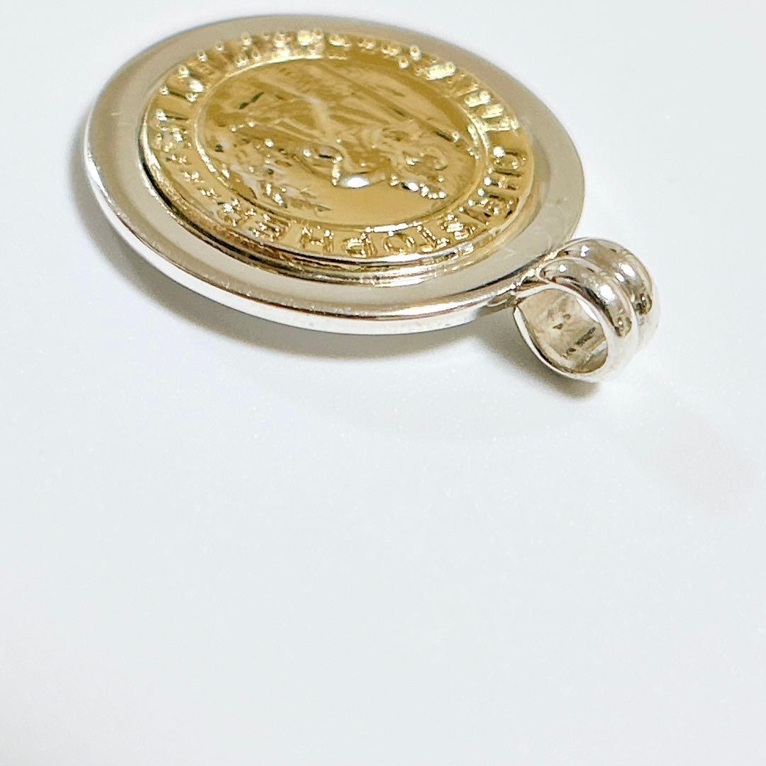 【超美品】ティファニー セントクリストファー ペンダント　トップのみ