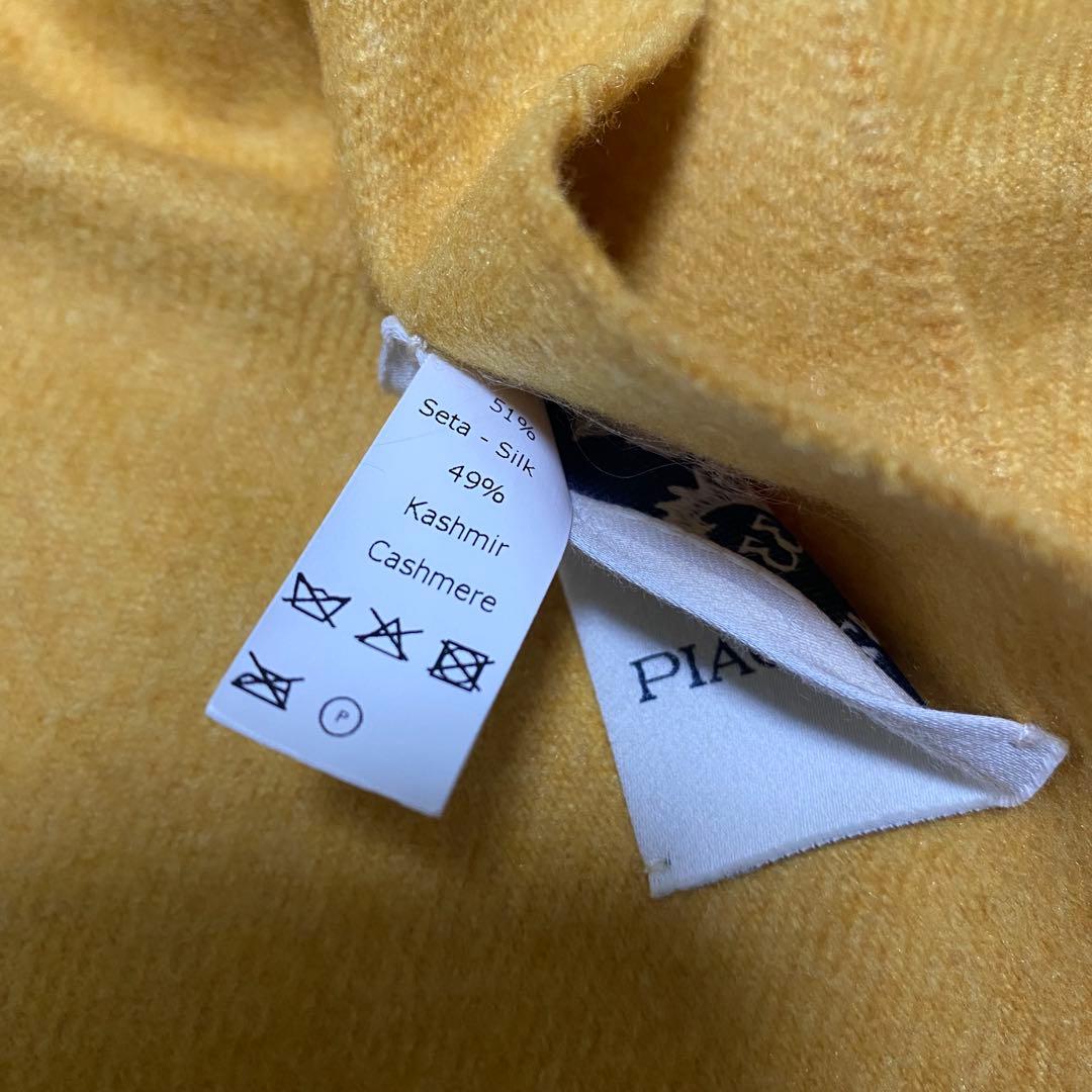 ピアチェンツァ PIACENZA シルク カシミヤ マフラー