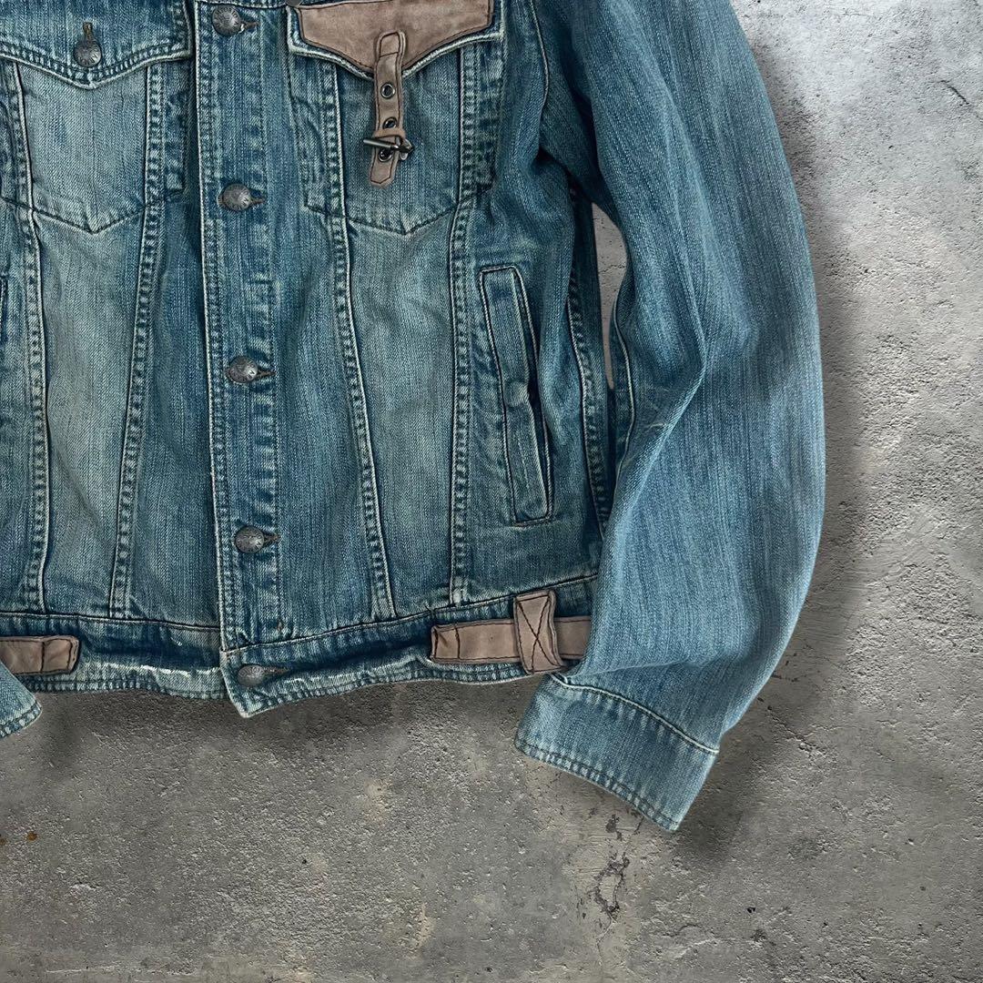 EMPORIO ARMANI デニムジャケット グランジ y2k