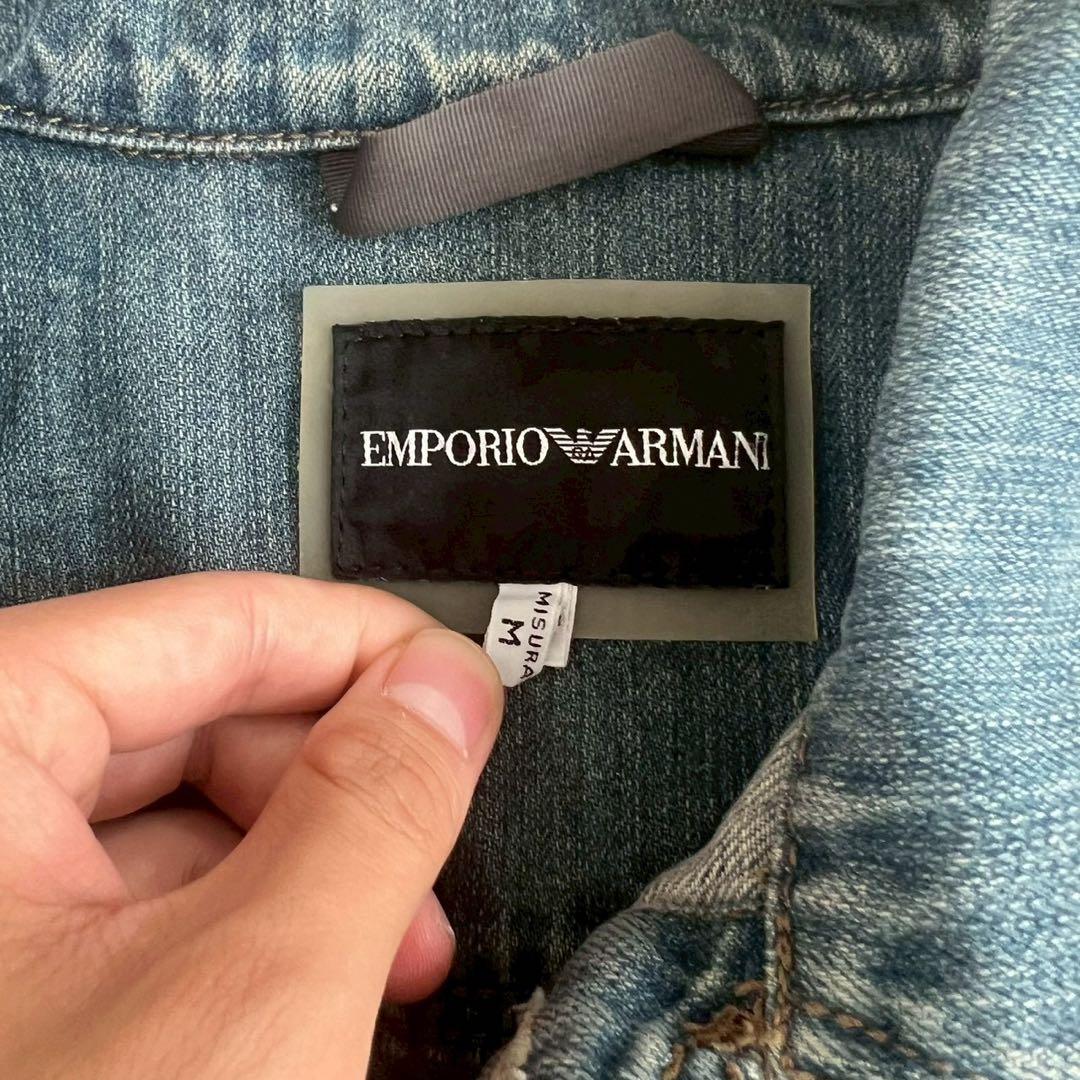 EMPORIO ARMANI デニムジャケット グランジ y2k