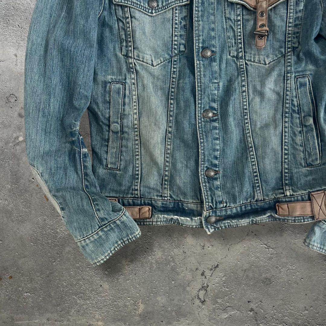 EMPORIO ARMANI デニムジャケット グランジ y2k