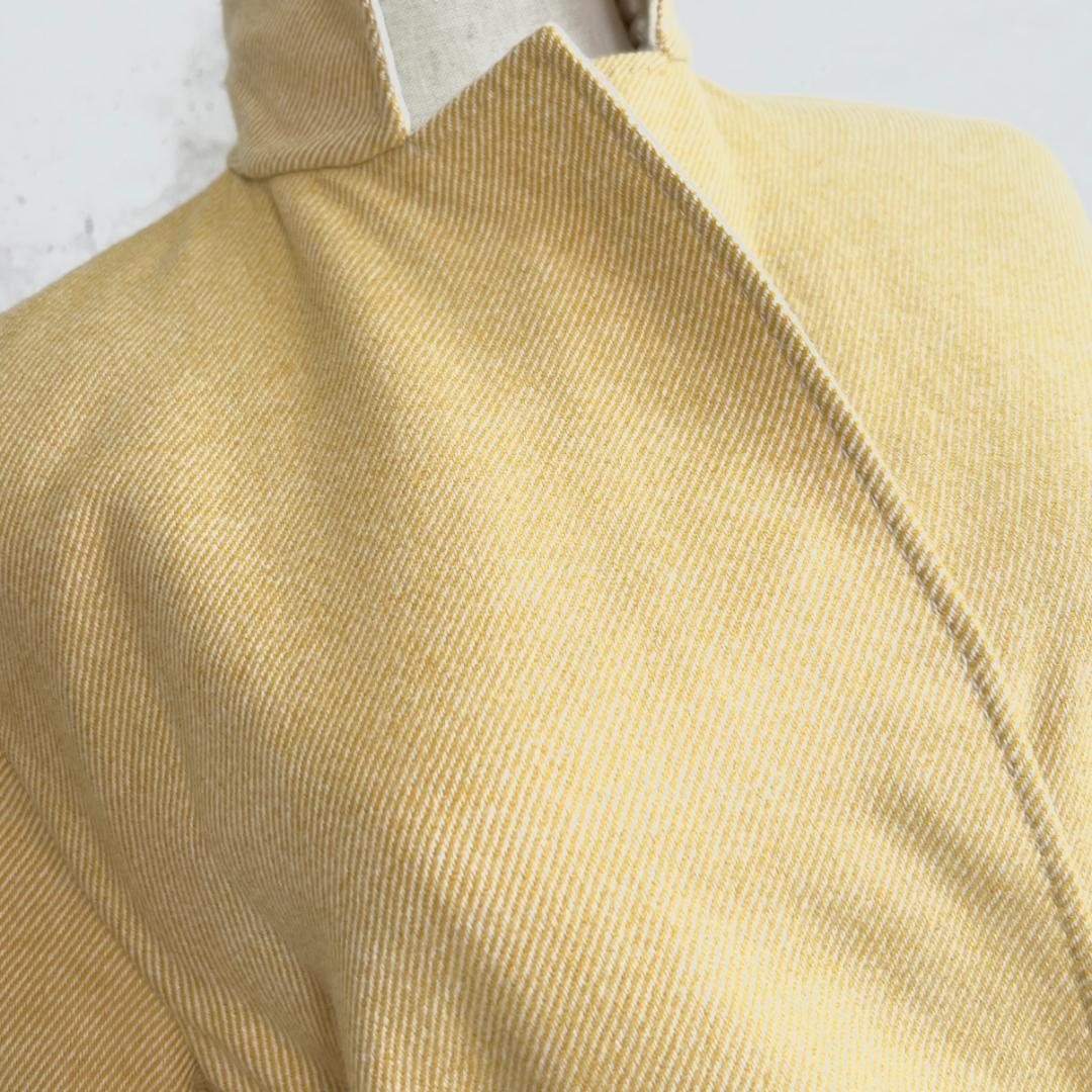 極美品★LOROPIANA★最高級カシミヤ★レザーベルト★リバーシブルコート