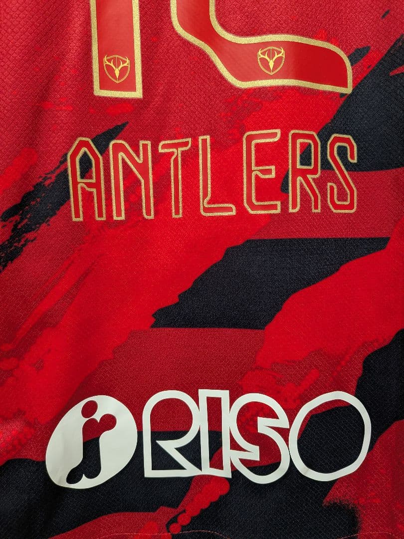 び*る様 【鹿島アントラーズ】2025国立限定レプリカユニフォームレッド12 X