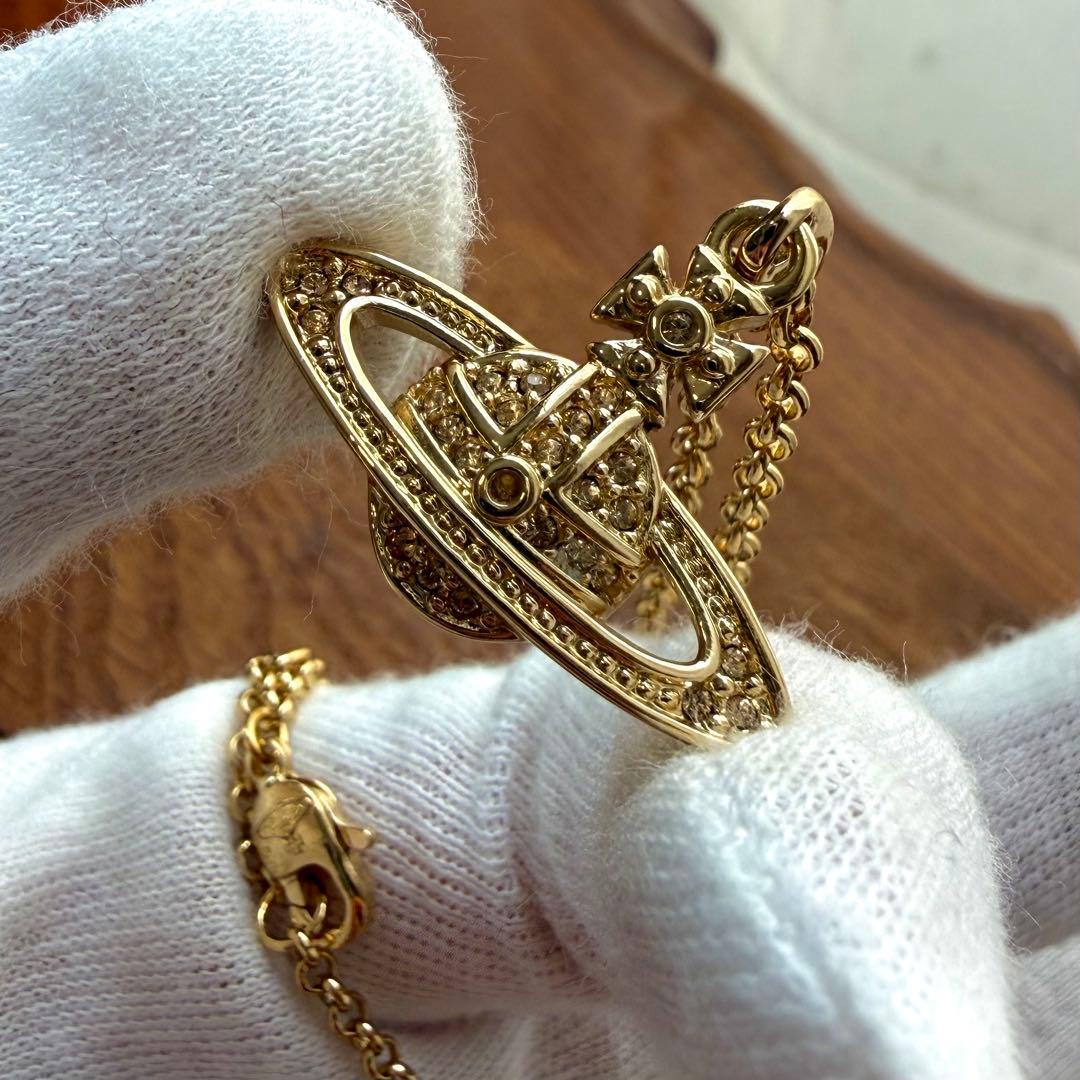 正規品/美品Vivienne Westwood オーブ バスレリーフ ネックレス