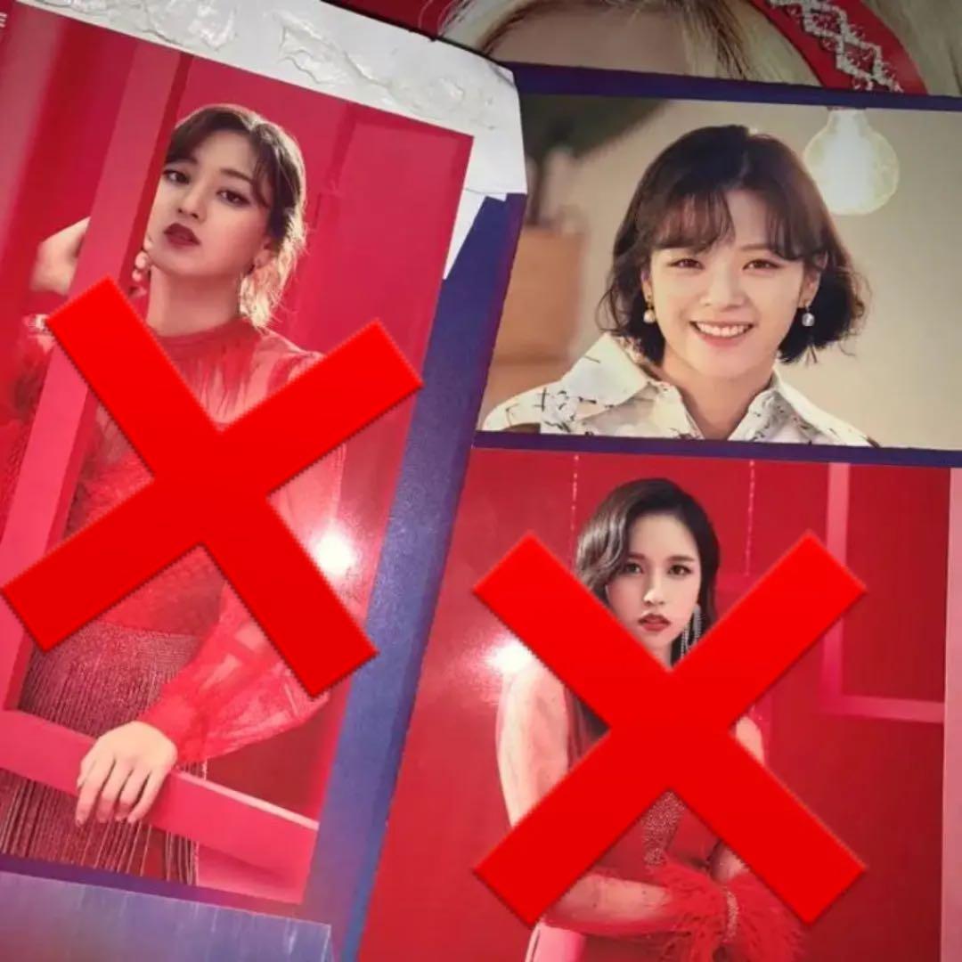 TWICE ランダムトレカ（ジョンヨン、ジヒョ、ミナ）