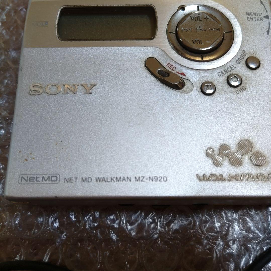 ソニー　MD ウォークマン　MZ−N920　管理ナンバー81