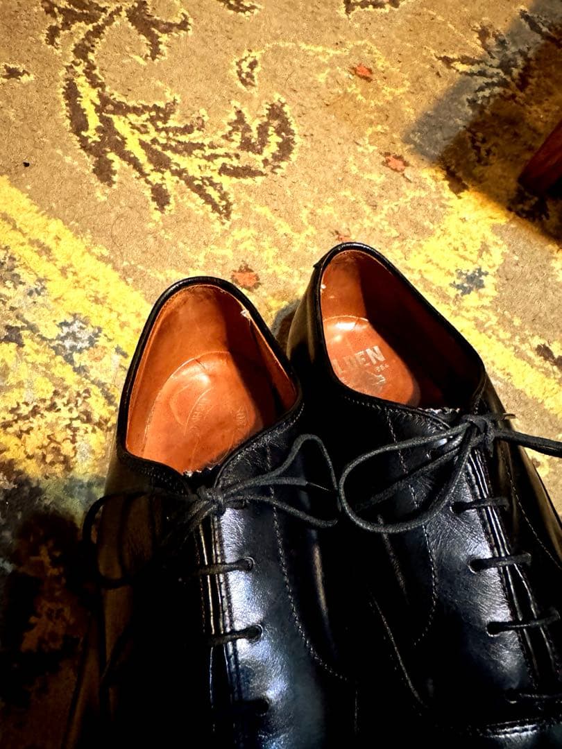 ダーくん　オールデン ストレートチップ 美品 US9 1/2 D