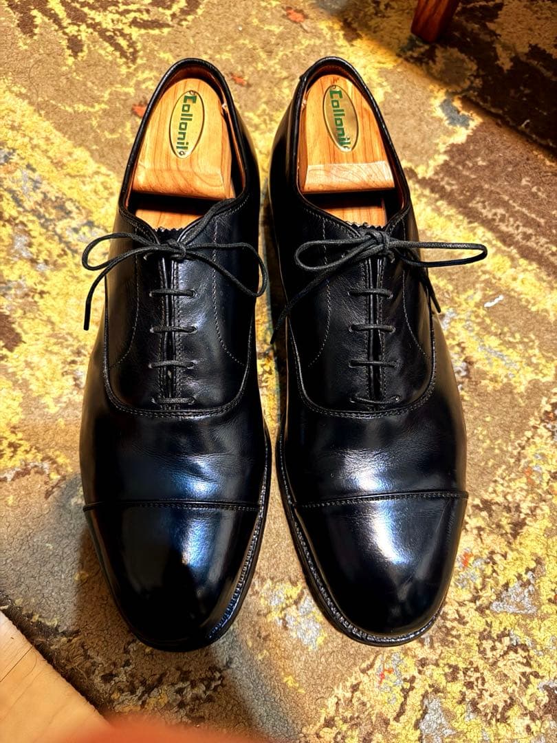 ダーくん　オールデン ストレートチップ 美品 US9 1/2 D