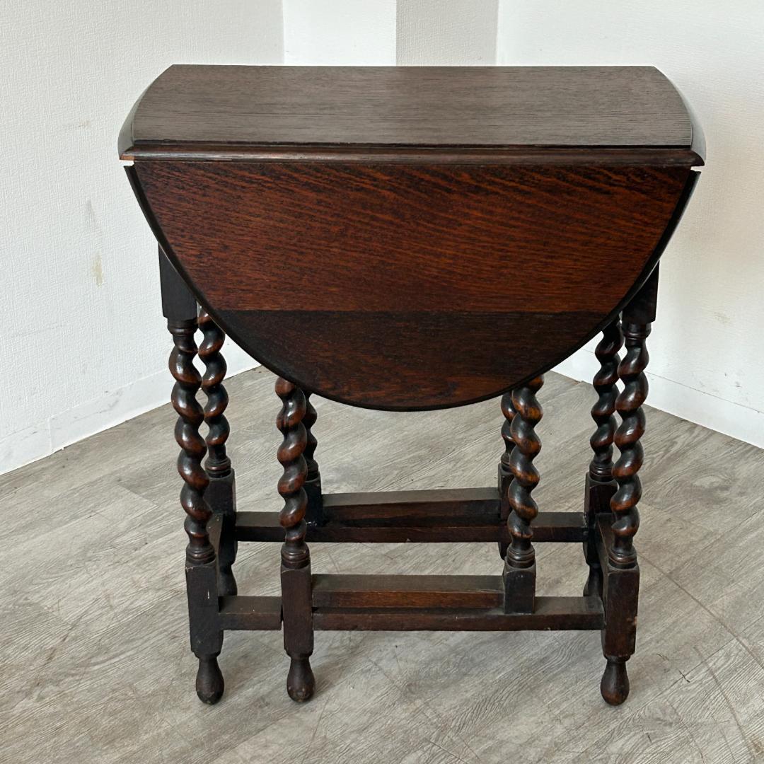 イギリス アンティーク家具 ゲートレッグテーブル 1930年頃 852A