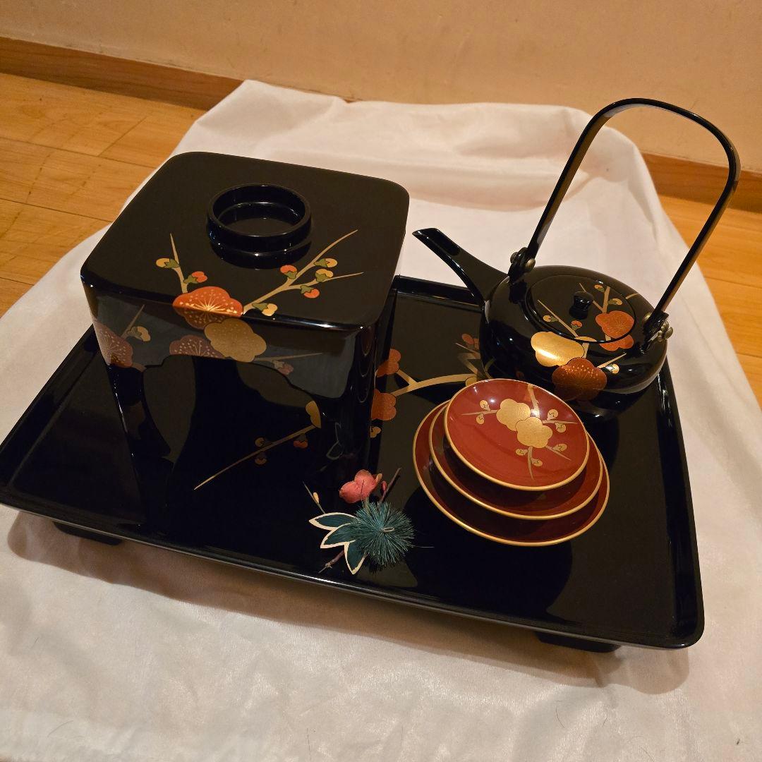 輪島塗 慶塚 屠蘇器 お屠蘇セット