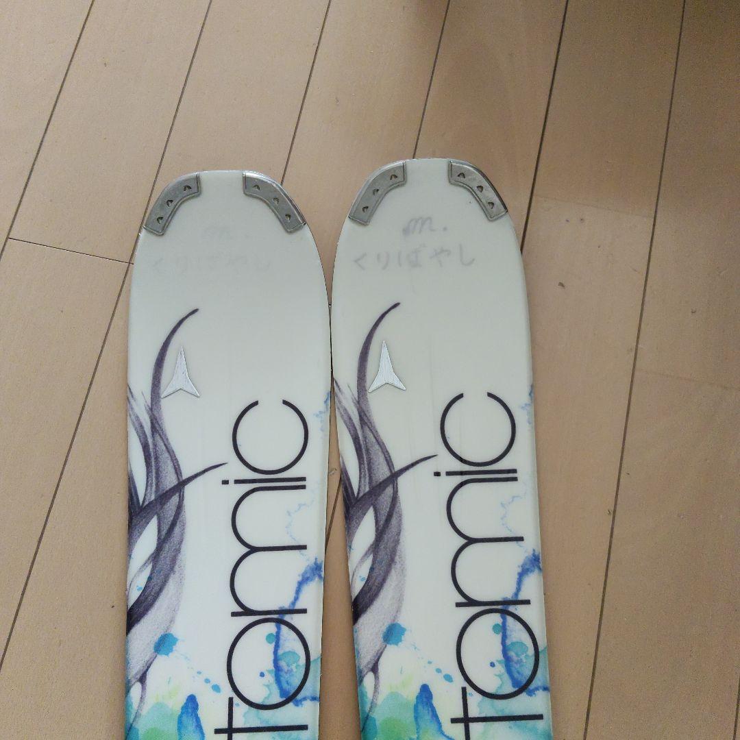Atomic スキー板 140cm レディース バインディング付き