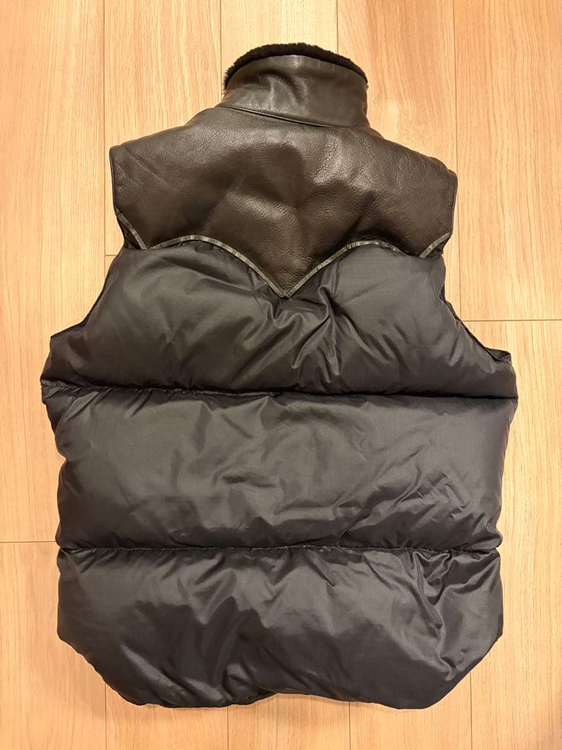 【美品】ロッキーマウンテンフェザーベッド×ビームス ダウンベスト 35周年 40