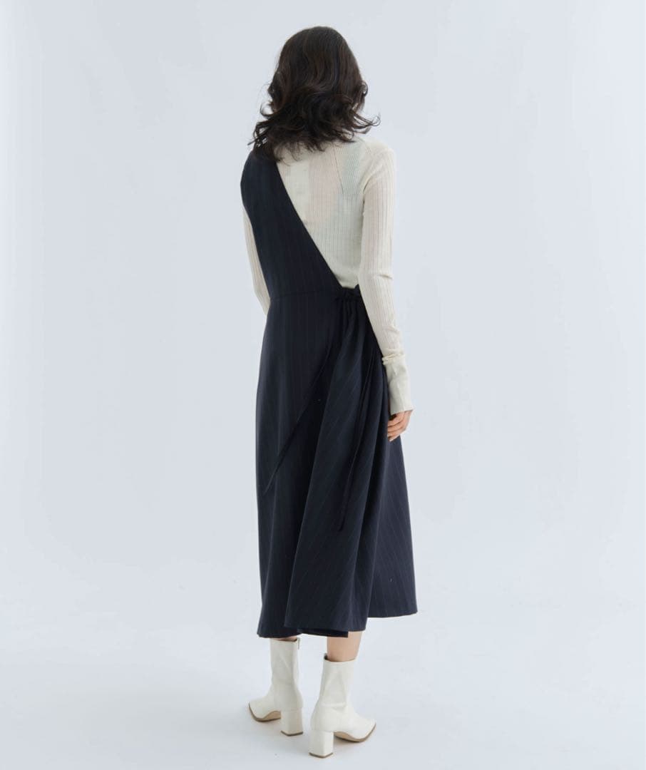 【UJOH/ウジョー】One Shoulder SKT/ワンショルダースカート