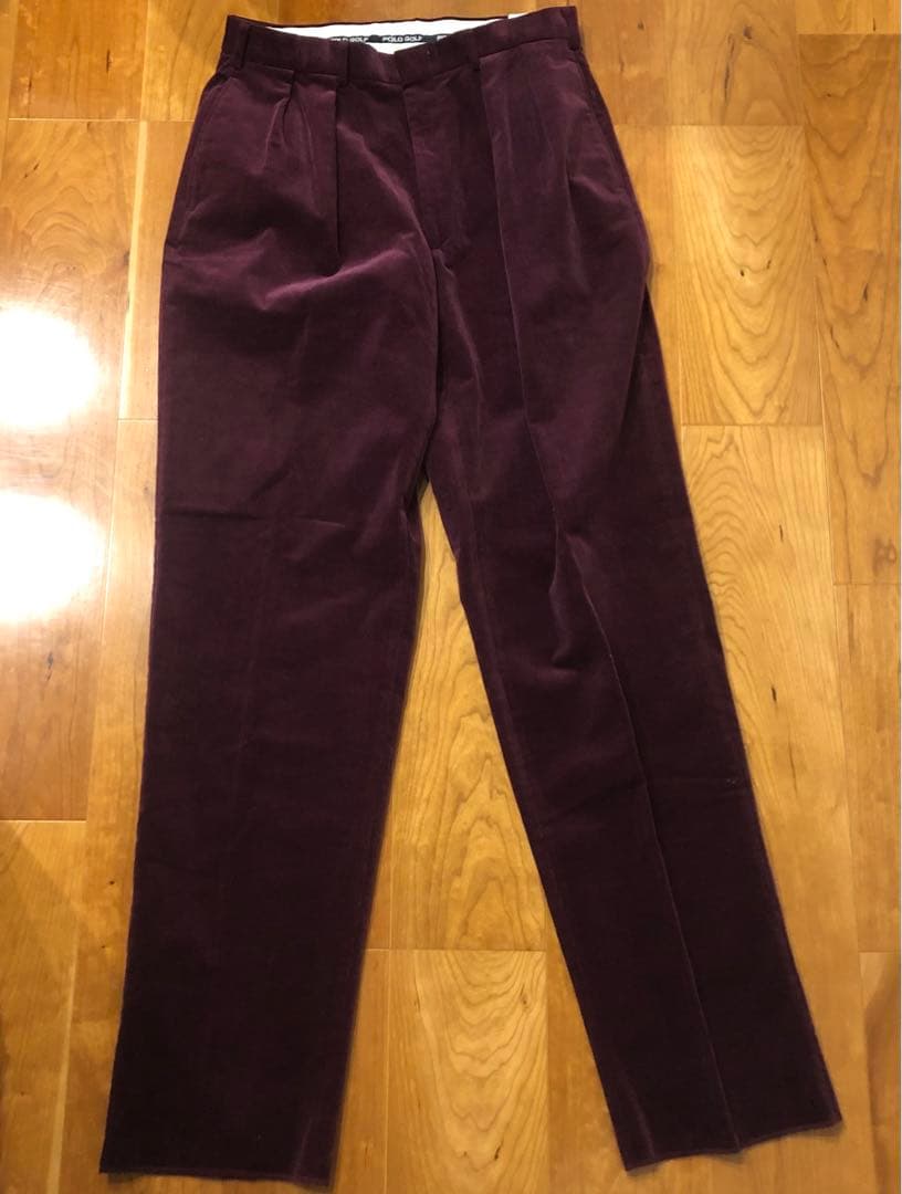 新品未使用　POLO GOLF ラルフローレン コーデュロイ パンツ 34