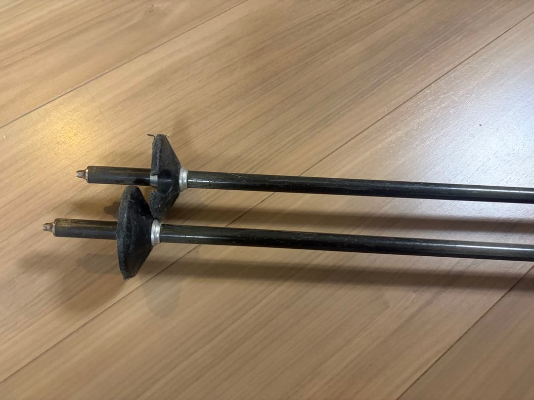 ★お洒落★オガサカ　スキーポール ストック 収縮ポール　調整可能　デモ　技術