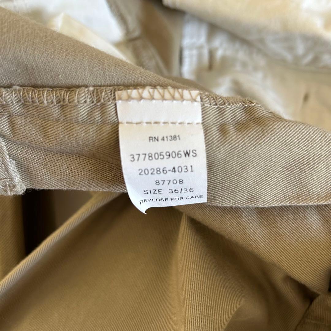 90s アメリカ製 ラルフローレン ポロチノ デッドストックanytee