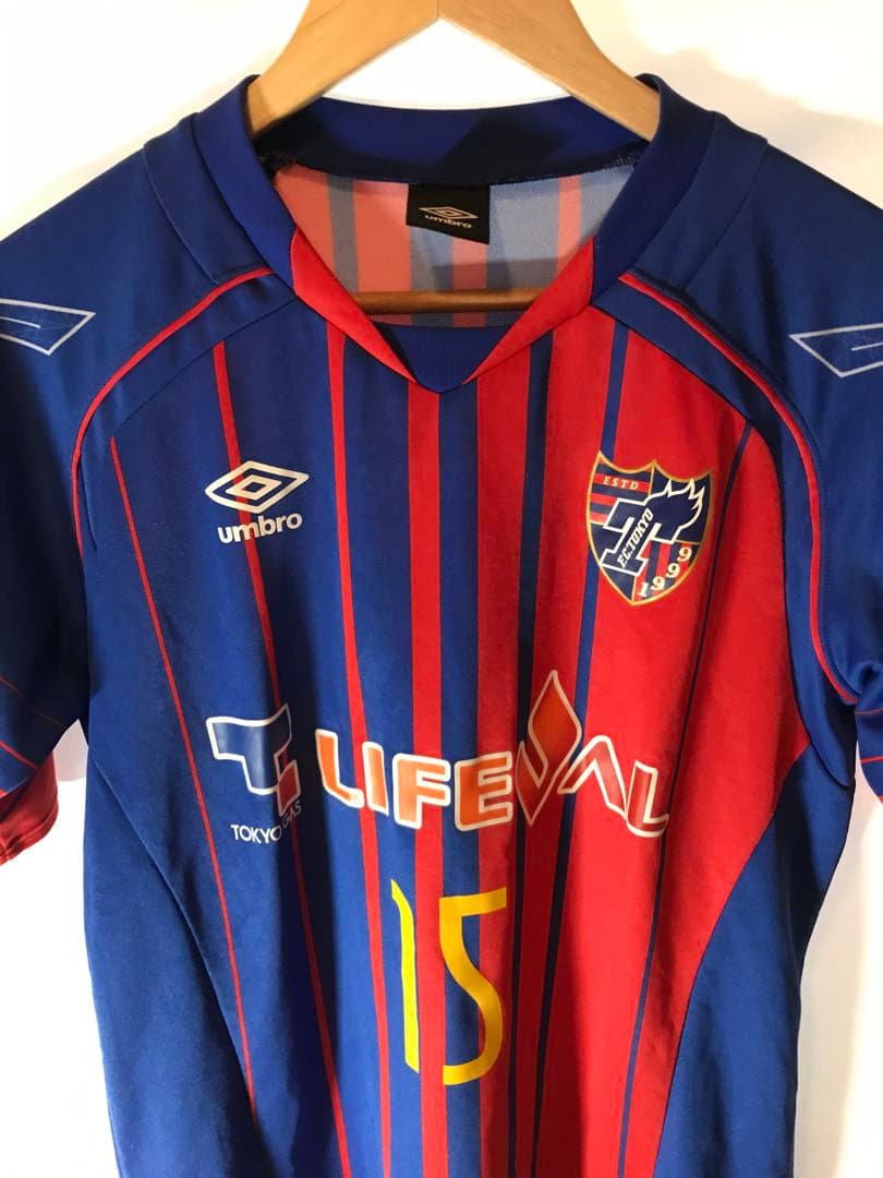 正規品UMBRO FC東京「15」永井謙佑 半袖 M-L サイン入りユニフォーム