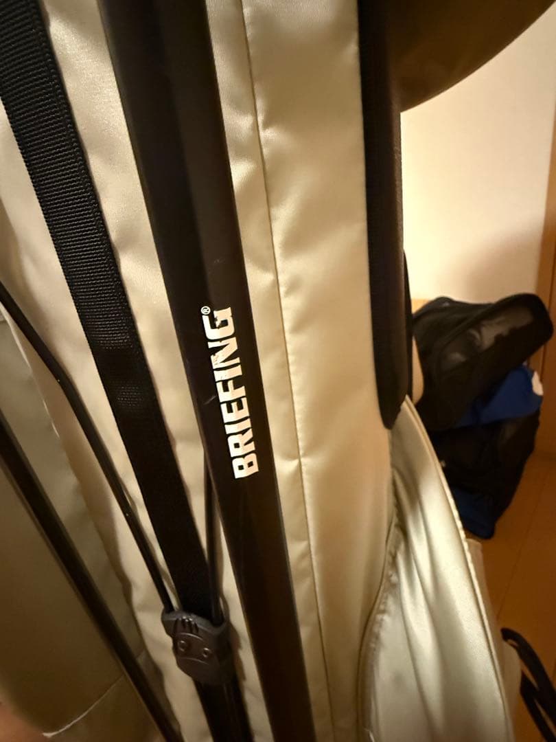 BRIEFING ホワイト キャディバッグ