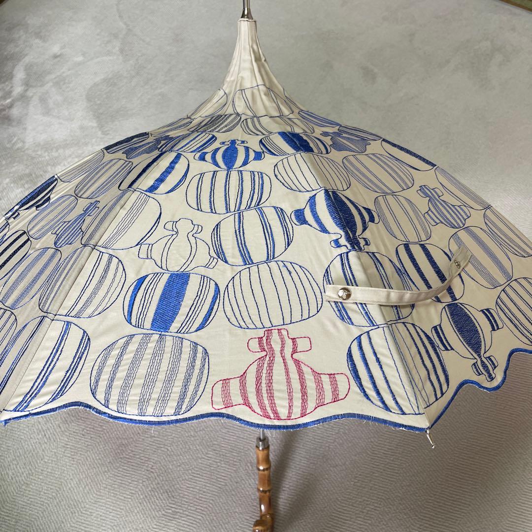 未使用に近い！Viviennewestwood パゴダ型　純パラソルUV加工